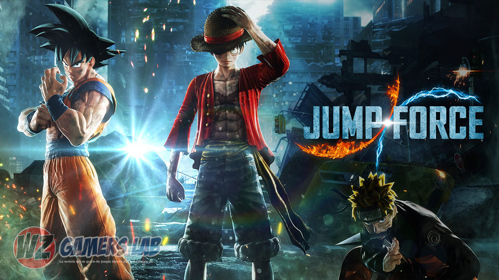 Jump Force ha sido anunciado en WZ Gamers Lab - La revista digital online de videojuegos free to play y Hardware PC