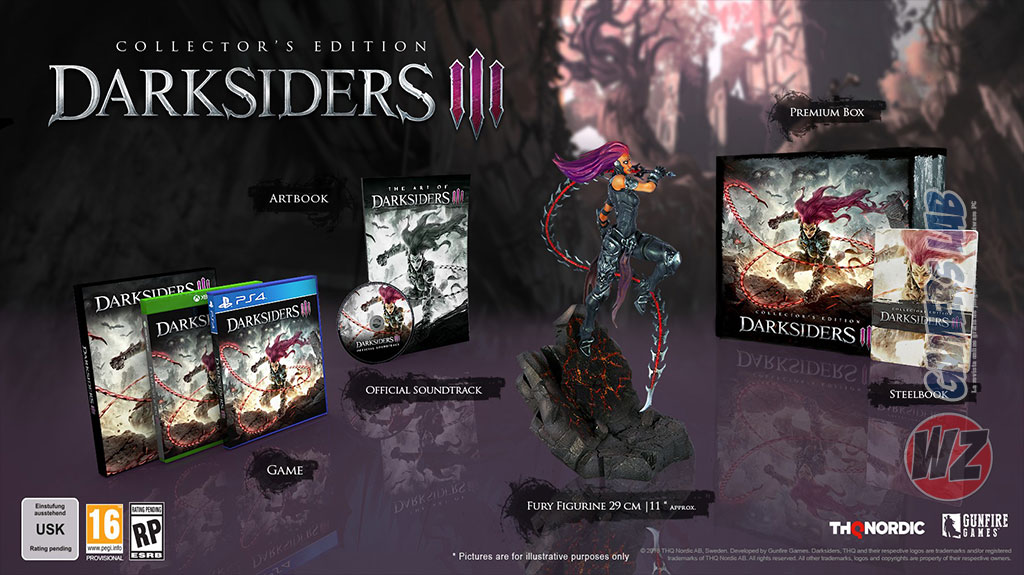 Darksiders III sale el 27 de noviembre en WZ Gamers Lab - La revista digital online de videojuegos free to play y Hardware PC
