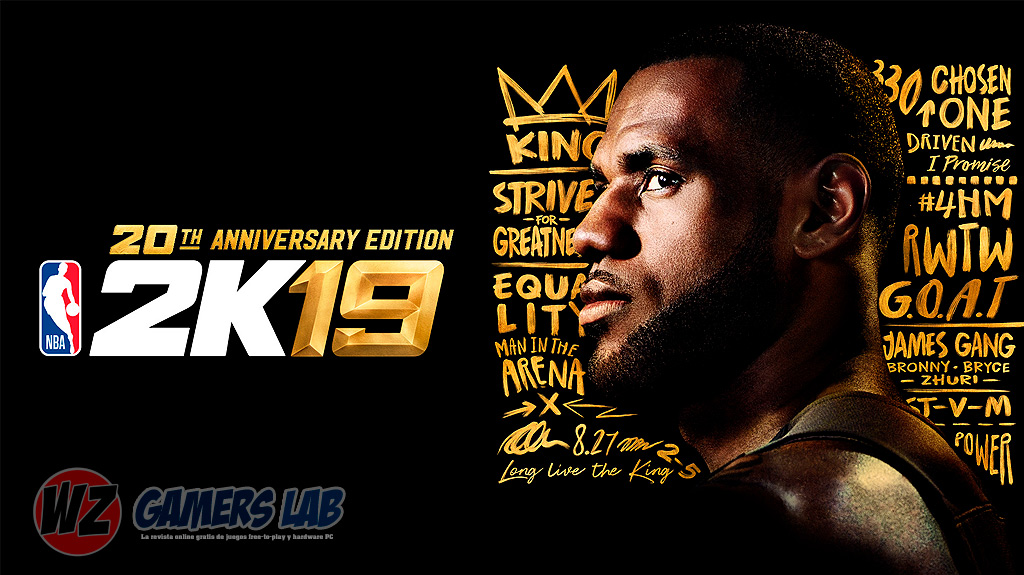 NBA2K19 ya disponible en WZ Gamers Lab - La revista de videojuegos, free to play y hardware PC digital online