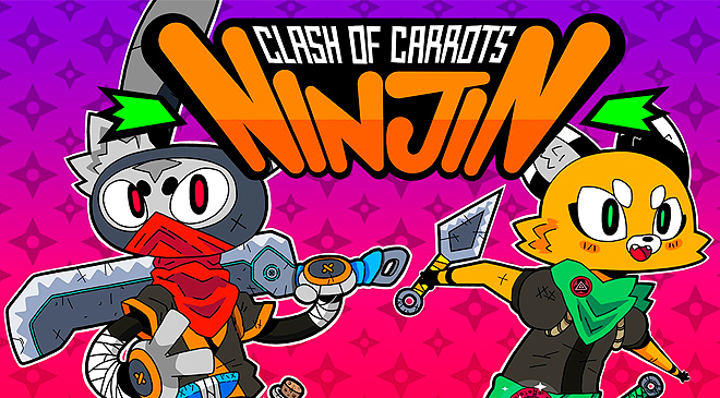 Recupera las zanahorias en Ninjin: Clash of Carrots