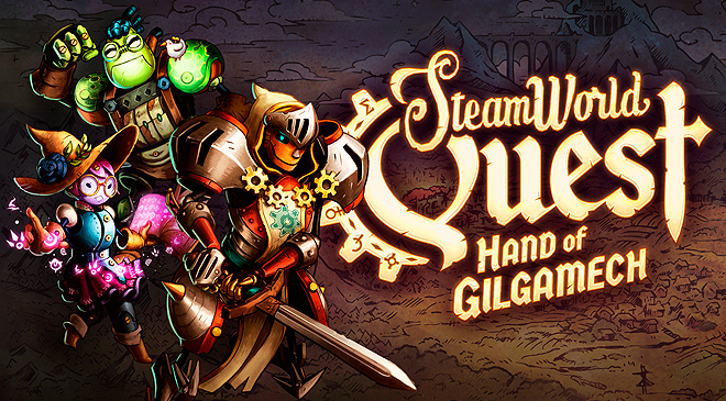 Rol y cartas en SteamWorld Quest: Hand of Gilgamech